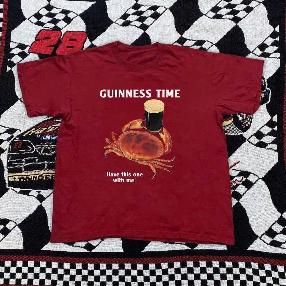 Guinness Time Crab T Shirt